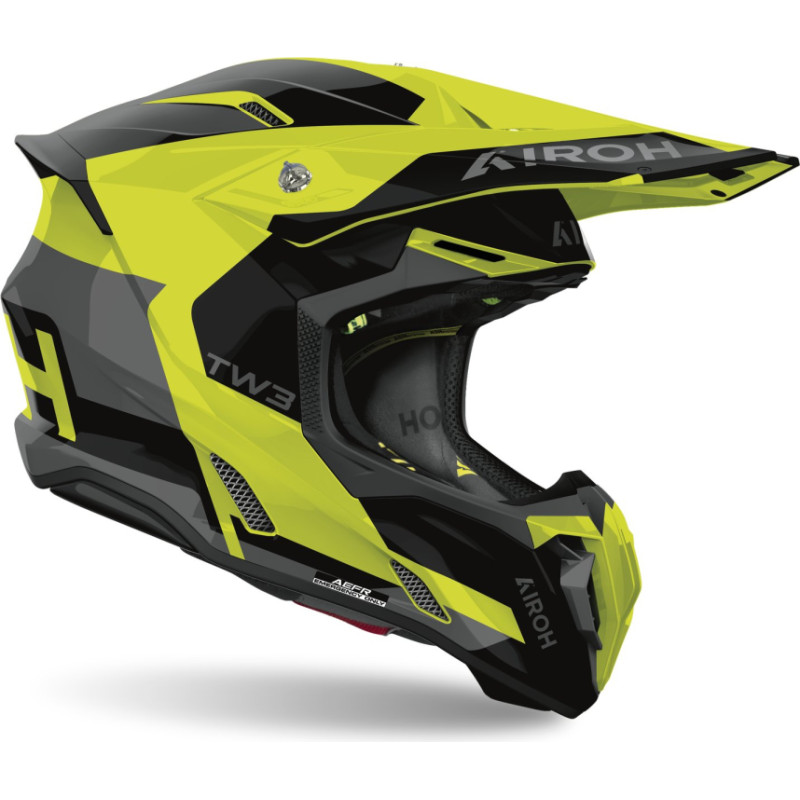 Airoh Helmet Twist 3 Fancy Yellow gloss