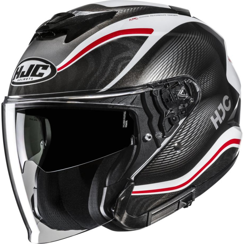 HJC Helmet i31 Depe Black/White/Red MC1