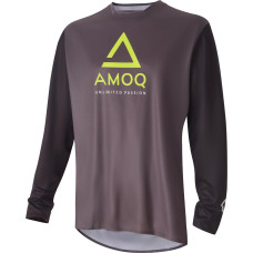 Amoq Ascent Comp Jersey Grey/Black/HiVis