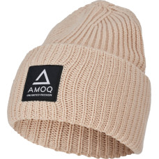 Amoq Astra Merino Wool Beanie Beige