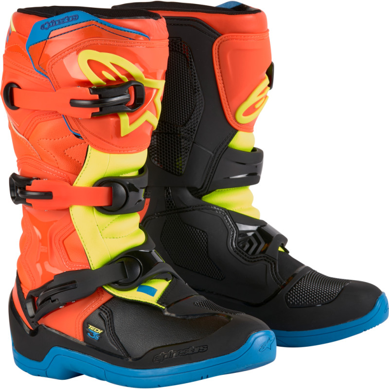 Alpinestars Boot Tech 3s Junior Orange/Blue