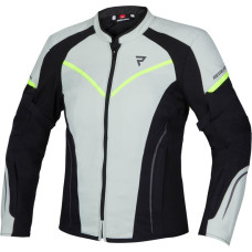 Rebelhorn LUNA WOMEN BLACK ICE FLUO YELLOW TEXTILE MOTORCYCLE JACKET WXXS
