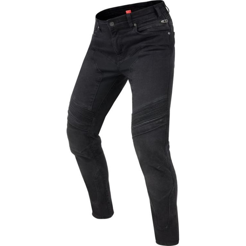 Rebelhorn EAGLE 3 TWILL BLACK MOTORCYCLE JEANS SLIM FIT