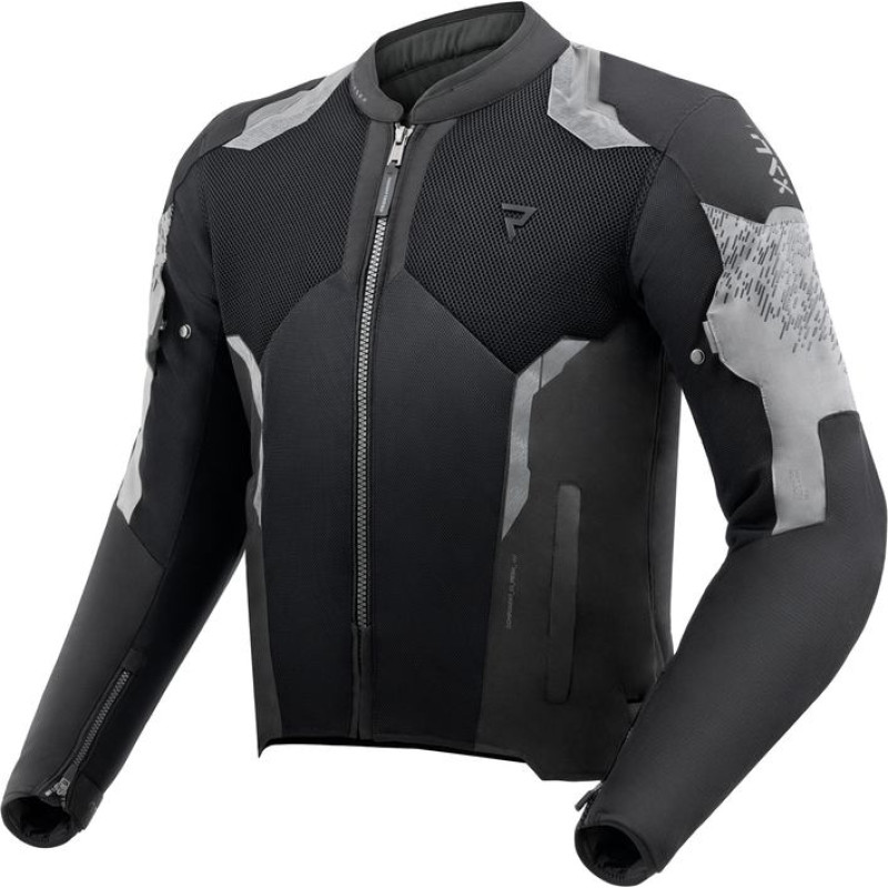 Rebelhorn JAX BLACK GREY TEXTILE MOTORCYCLE JACKET