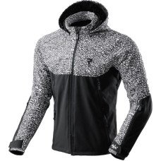 Rebelhorn SLASH NORIAKI BLACK WHITE TEXTILE MOTORCYCLE JACKET