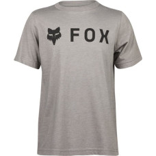 FOX Yth Absolute Ss Tee Heather Graphite