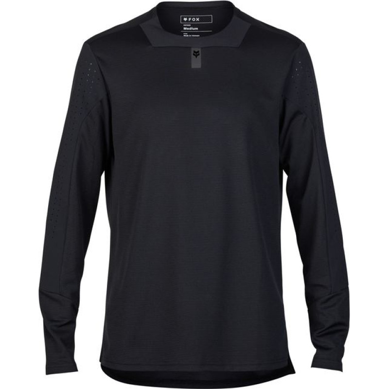 FOX LONG SLEEVE FOX DEFEND BLACK S CYCLING JERSEY