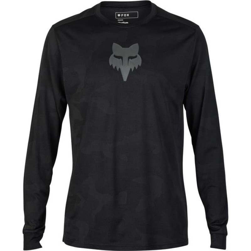 FOX LONG SLEEVE FOX RANGER TRU DRI BLACK S CYCLING SHIRT