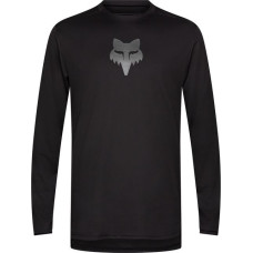 FOX SHIRT LONG SLEEVE CYCLING FOX RANGER FOX HEAD BLACK