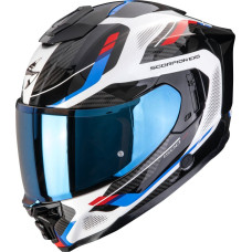 Scorpion Helmet EXO-1500 AIR SLEEK White-Red-Blue