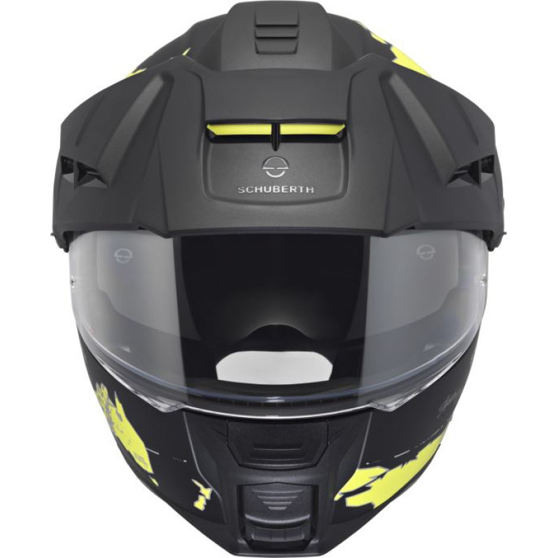 Schuberth Helmet E2 Atlas Matt Yellow/Grey