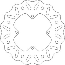 Moto Master Moto-Master Brakedisc CR85/CRF150 rear Nitro