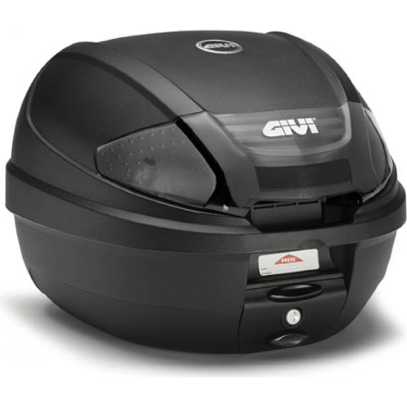 Givi E300NT2B TECH 30 ltr. MONOLOCK&reg; topcase (black) universal fitting kit incl