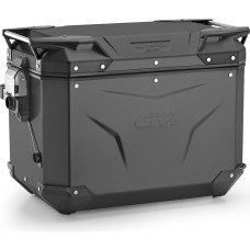 Givi Trekker Outback EVO Black alum. side-case right 48 ltr sold without lock