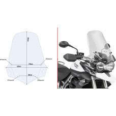 Givi Specific fitting kit for 6401DT Tiger 800 11-