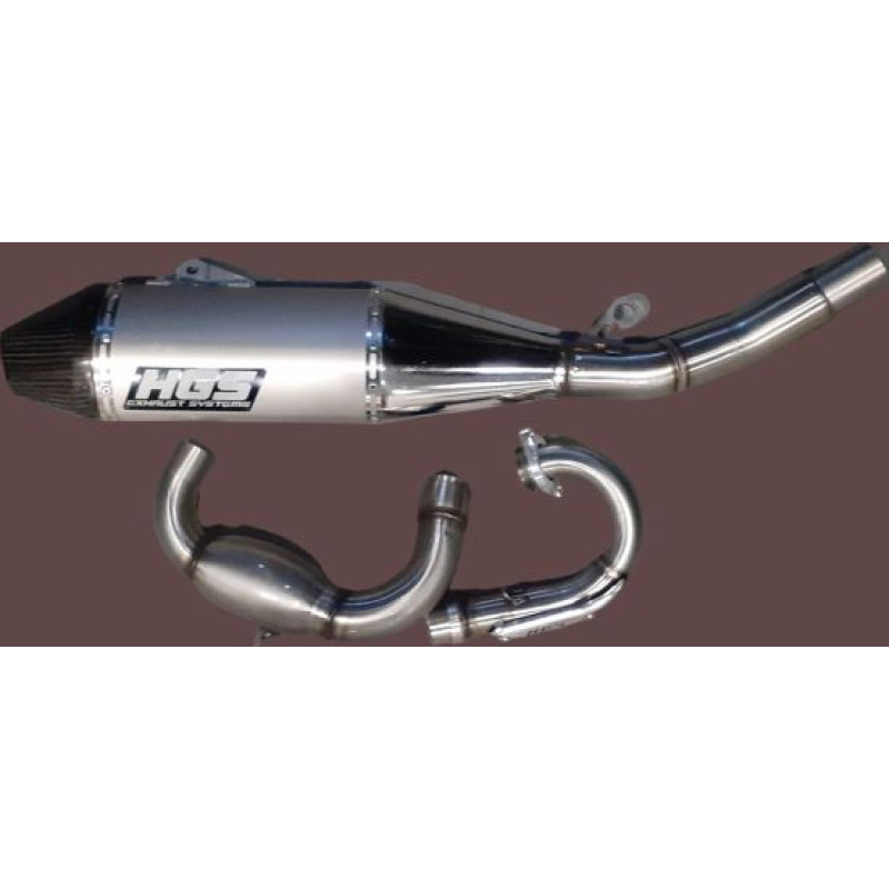 HGS Exhaust system 4T Complete Carbon Steel YZF250 19-.. XX250F 21-..