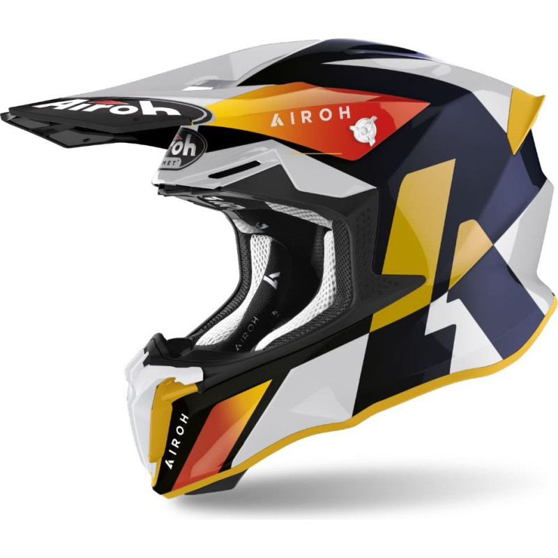 Airoh Helmet Twist 2.0 Lift white/blue