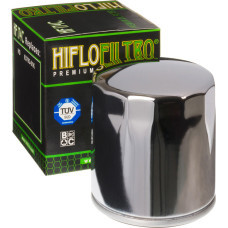 Hiflofiltro HiFlo oil filter HF174C chrome