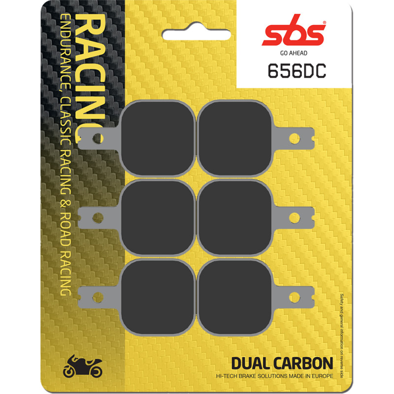 SBS Brakepads Dual Carbon