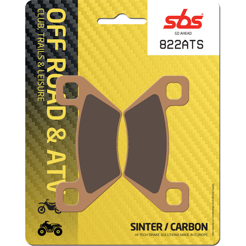 SBS Brakepads Sintered Atv