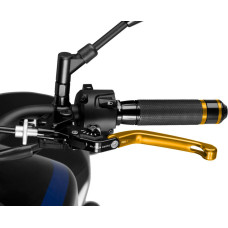 Puig Foldable Clutch Lever 3.0. C/Gold Selector C/Black