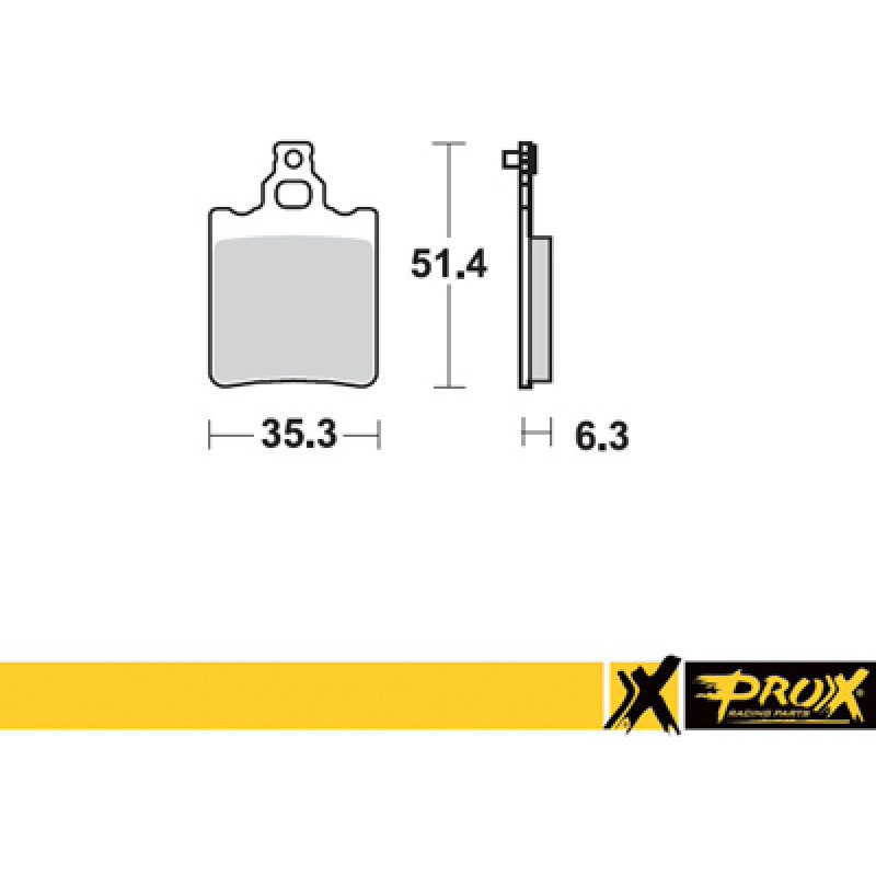 Prox Rear Brake Pad KTM65SX '00-03