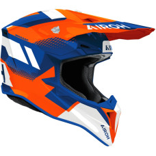 Airoh Helmet Wraaap Vision Orange/Blue gloss
