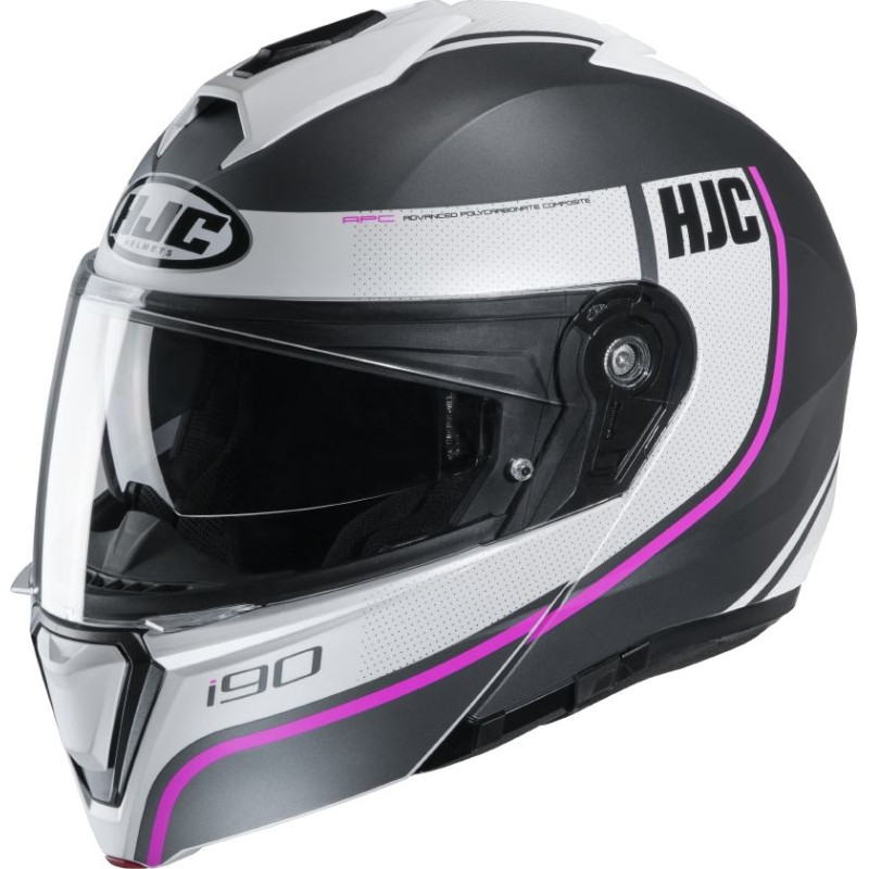 HJC Helmet I90 Davan Pink MC8SF