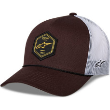 Alpinestars Hat Hexeon Trucker Snapback Brown/White One Size