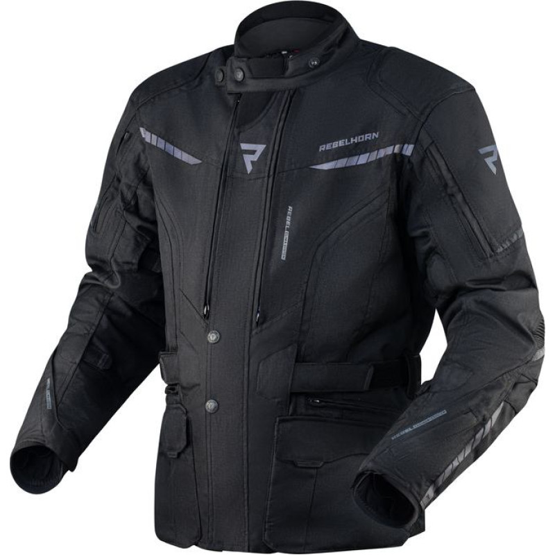 Rebelhorn HIKER 3 BLACK TEXTILE MOTORCYCLE JACKET
