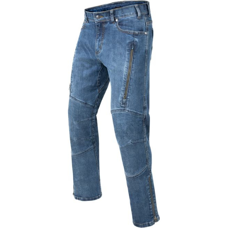 Rebelhorn HAWK 3 WASHED BLUE MOTORCYCLE JEANS REGULAR FIT