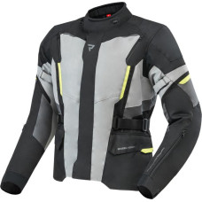 Rebelhorn SCOUT BLACK GREY FLUO YELLOW TEXTILE MOTORCYCLE JACKET