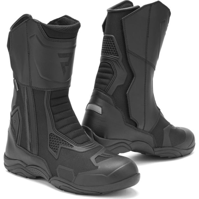 Rebelhorn RANGE BLACK MOTORCYCLE BOOTS