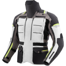Rebelhorn CUBBY 5 BLACK GREY FLUO YELLOW TEXTILE MOTORCYCLE JACKET