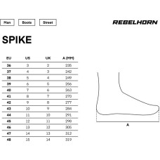 Rebelhorn SPIKE OLIVE MOTORCYCLE BOOTS