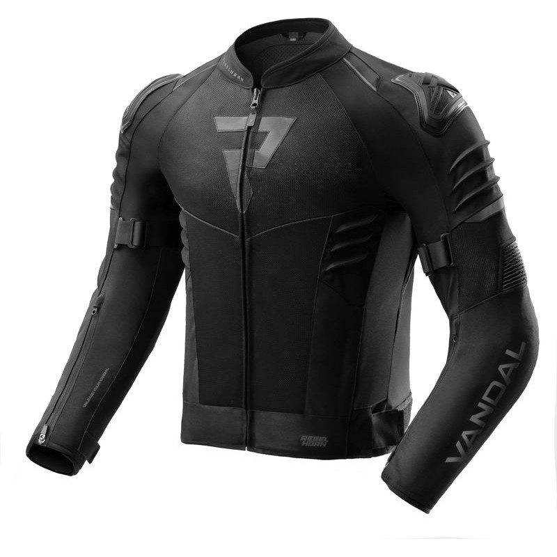 Rebelhorn VANDAL 2 AIR BLACK TEXTILE MOTORCYCLE JACKET