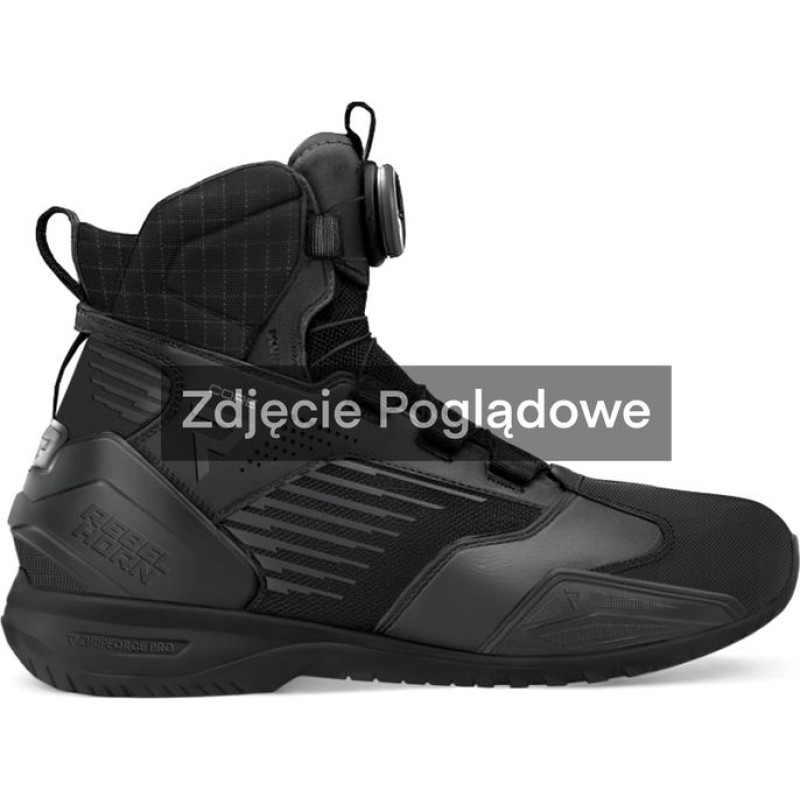 Rebelhorn CORE BLACK MOTORCYCLE BOOTS