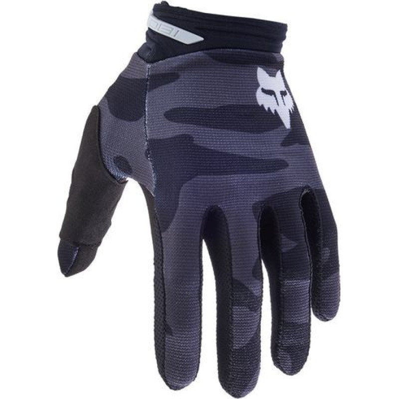 FOX 180 BNKR GLOVE BLACK CAMO