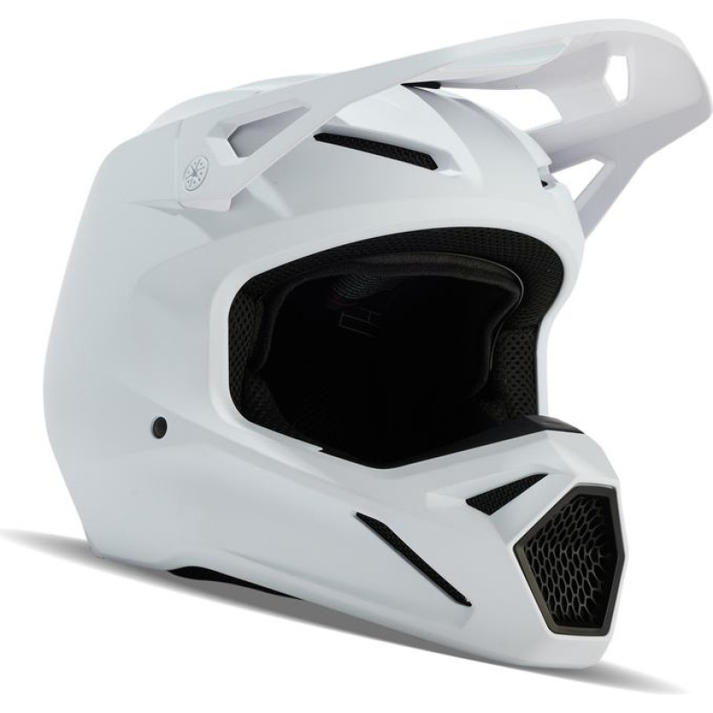 FOX V1 SOLID HELMET MATTE WHITE