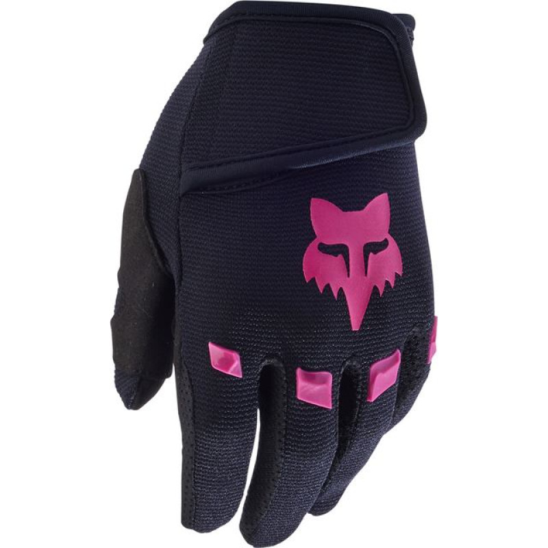 FOX KIDS DIRTPAW GLOVE BLACK/PINK