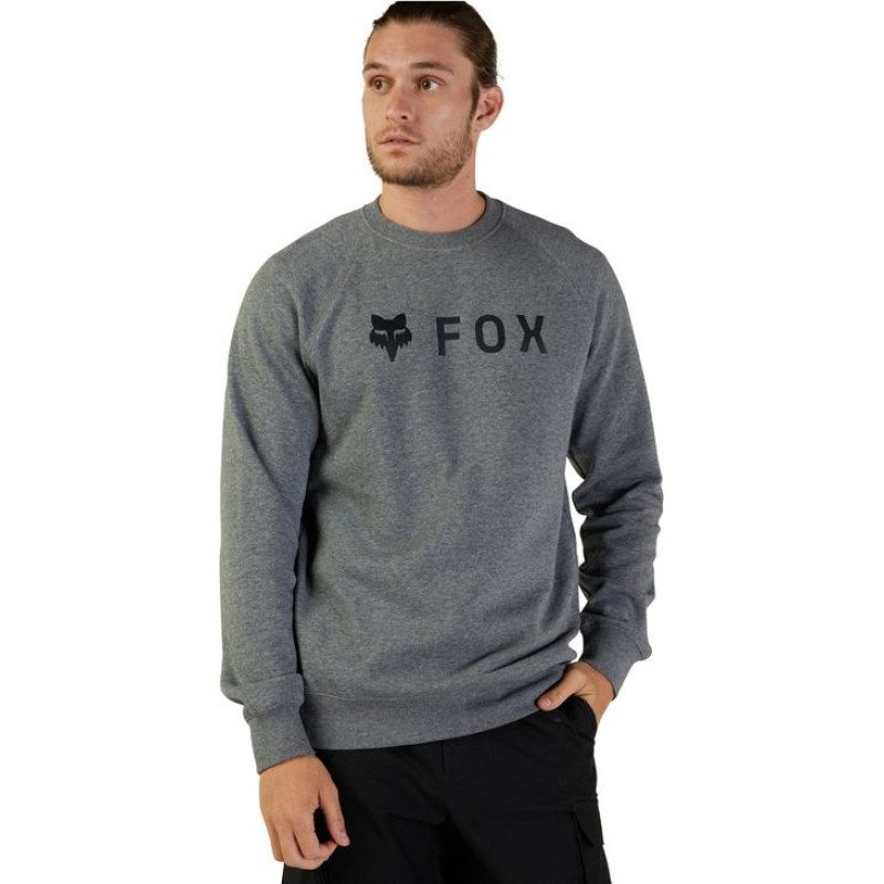 FOX Absolute Fleece Crew Heather Graphite