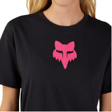 FOX W Fox Head Ss Tee Black/Pink