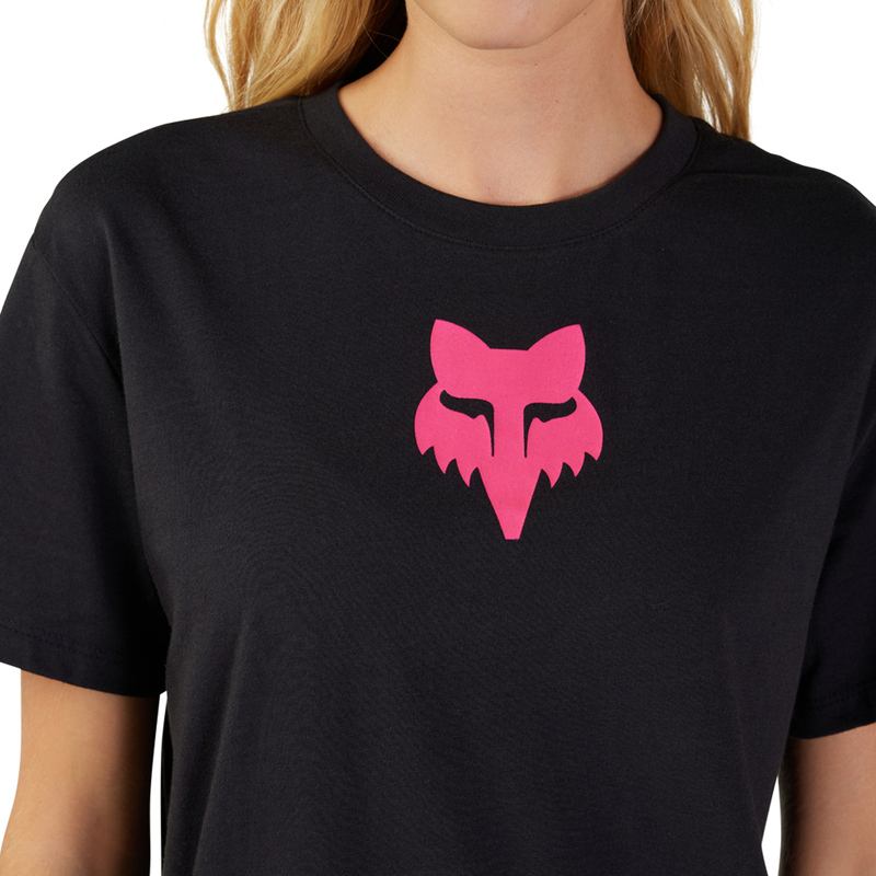 FOX W Fox Head Ss Tee Black/Pink