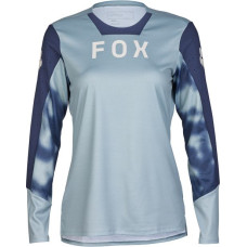 FOX LONG SLEEVE FOX LADY DEFEND TAUNT GUNMETAL L CYCLING JERSEY