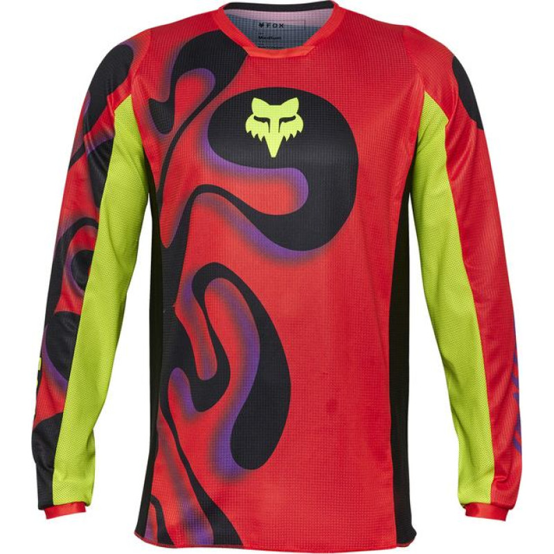 FOX 180 EMOTION FLUORESCENT RED M SWEATSHIRT