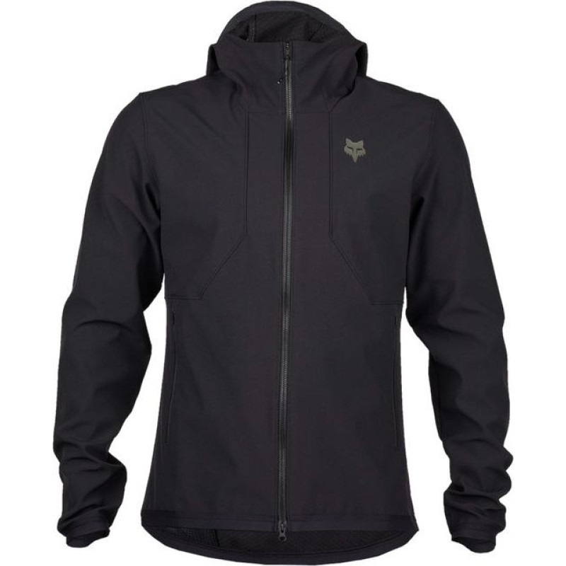 FOX RANGER FIRE BLACK S HOODED CYCLING JERSEY