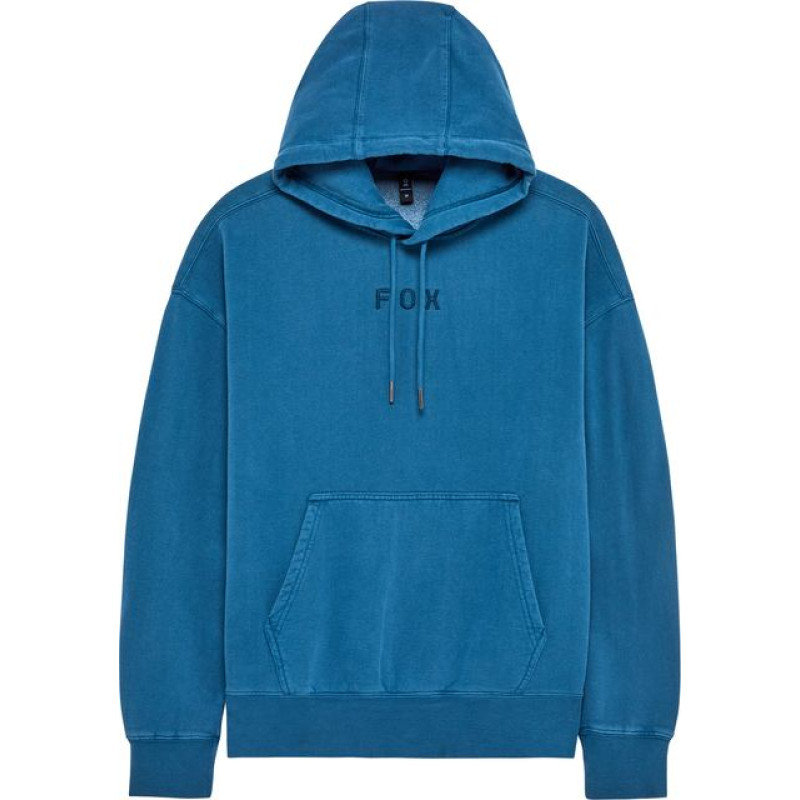 FOX SWEATSHIRT  FOX WORDMARK OVERSIZED FLEECE PO TWILIGHT