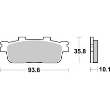 SBS Brakepads Maxi Sinter