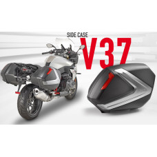 Givi V37 Tech pair of blacksidecases with smoke reflectors