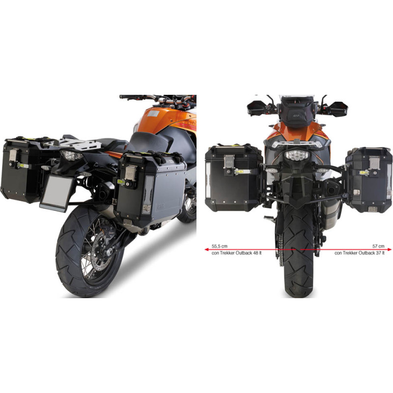 Givi Tubular pannier holder for Trekker Outback KTM 1050/1290 Adventure (15)